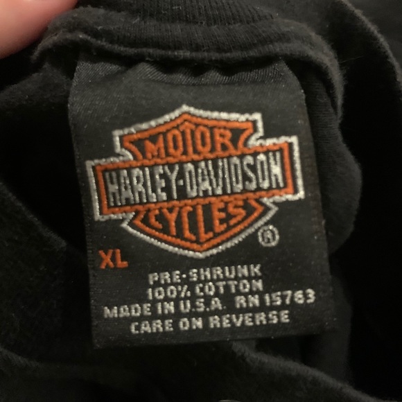 VINTAGE OVERSIZED HARLEY DAVIDSON TEE - Picture 3 of 3